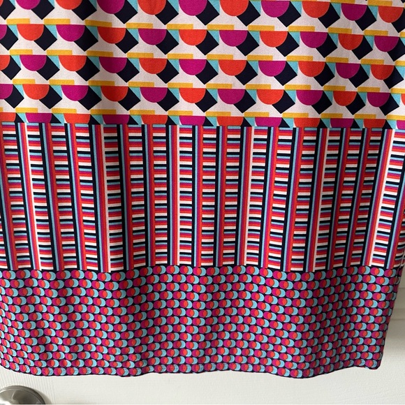 #6 LAUNDRY Shelli Segal DRESS, XS cap sleeve cutout V at Neck Front NWOT - Picture 7 of 13